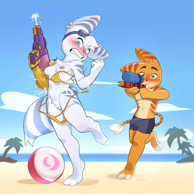 ratchet (ratchet and clank), rivet (ratchet and clank) (insomniac games, ratchet and clank) created by kyuuoku