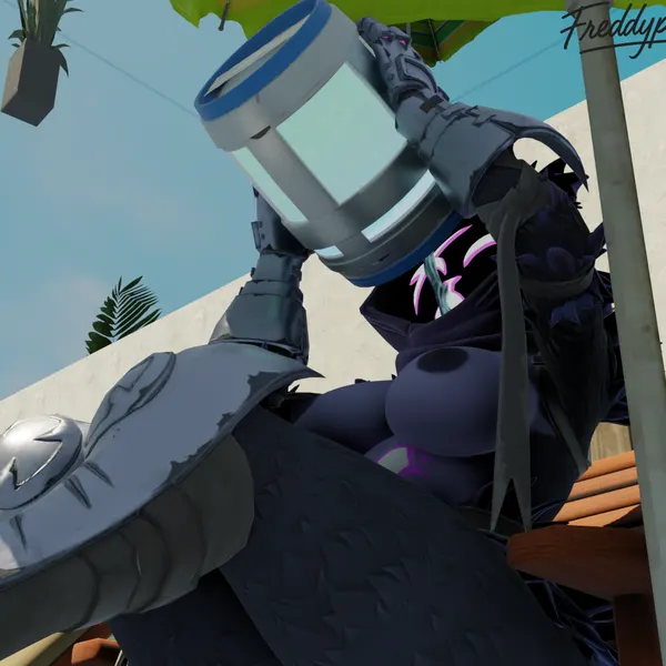 raven team leader (epic games, fortnite) created by freddypizza
