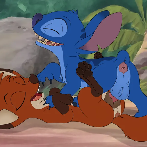 rita (jungledyret), stitch (lilo and stitch) (disney, jungledyret hugo) created by skateryena