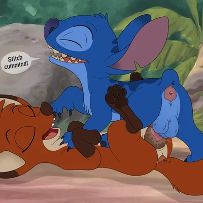 rita (jungledyret), stitch (lilo and stitch) (disney, jungledyret hugo) created by skateryena