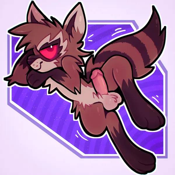 rocket raccoon (guardians of the galaxy, marvel) created by bnnuyhole