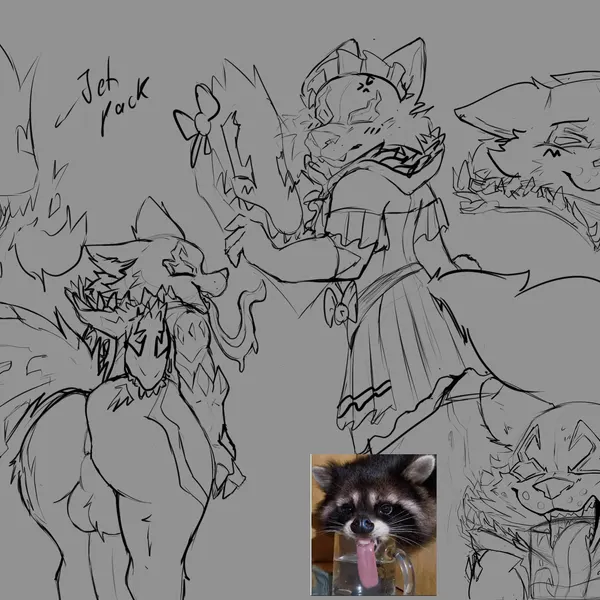 rocket raccoon (guardians of the galaxy, marvel) created by dannycris121