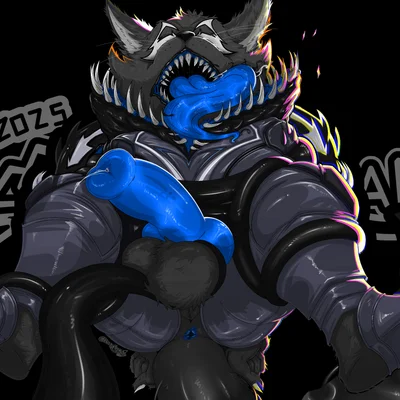 rocket raccoon, venom (marvel), venom raccoon (guardians of the galaxy, marvel) created by irrationalgeek