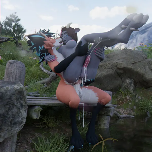 rose (rosethegoat), sany van fox created by sanythefox