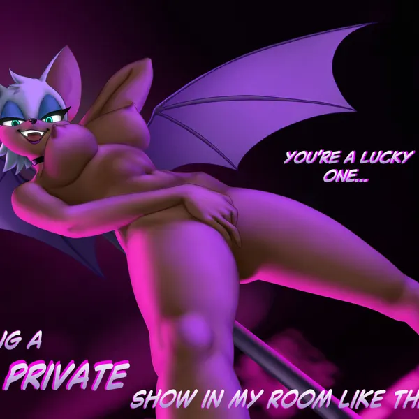 rouge the bat (sega, sonic the hedgehog (series)) created by mercuryred