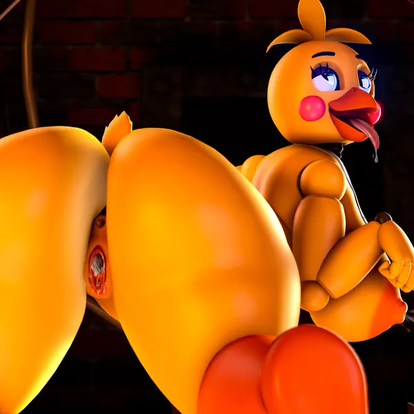 runaboo chica, toy chica (fnaf) (five nights at freddy's, five nights at freddy's 2) created by difinex