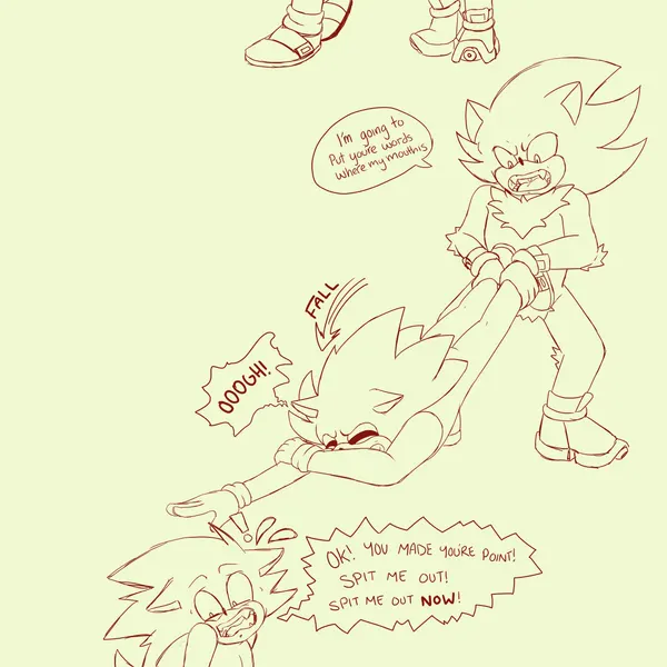 shadow the hedgehog, sonic the hedgehog (sega, sonic the hedgehog (series)) created by badfoxxxrage