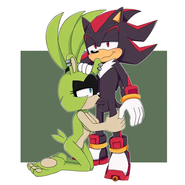 shadow the hedgehog, surge the tenrec (idw publishing, sega) created by silentmist