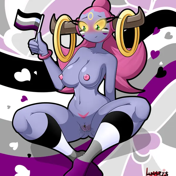 shinji (lunaris parukia) (lgbt pride month, nintendo) created by lunaris parukia