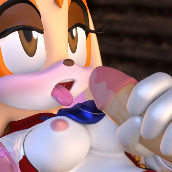 sonic the hedgehog, vanilla the rabbit (sega, sonic the hedgehog (series)) created by ssawnds