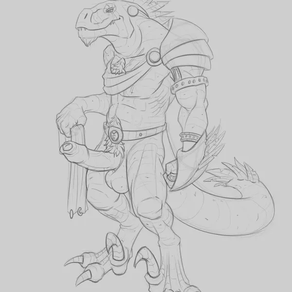 spiritraptor (character) created by aduran