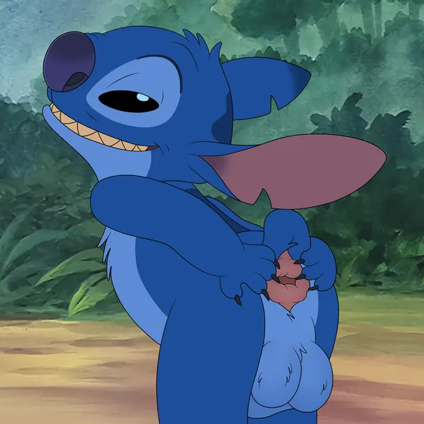 stitch (lilo and stitch) (disney, lilo and stitch) created by skateryena