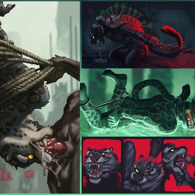 tai lung (kung fu panda) (dreamworks, kung fu panda) created by momamo