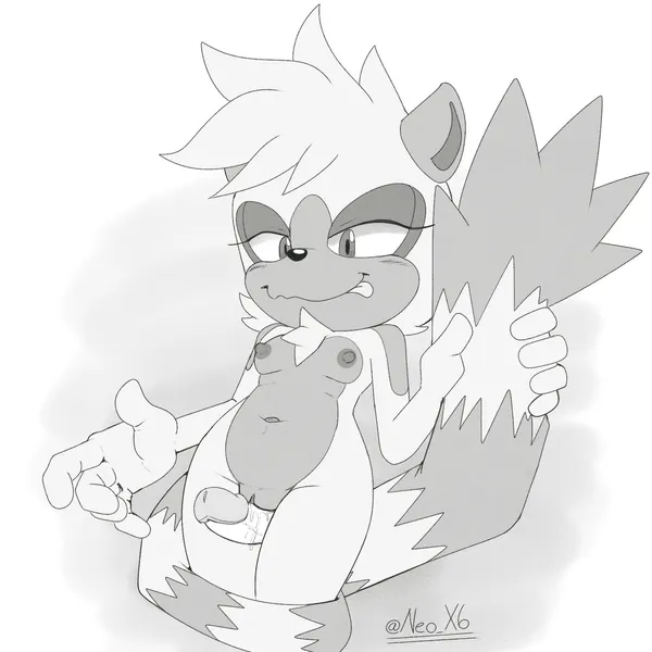 tangle the lemur (idw publishing, sega) created by neo x6