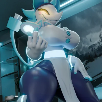 tasque manager (deltarune, undertale (series)) created by furry ghosty