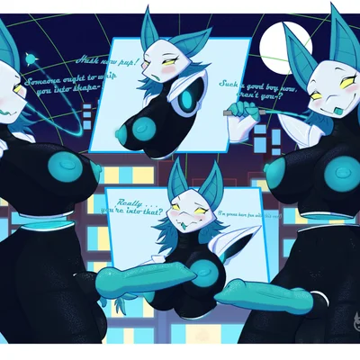 tasque manager (deltarune, undertale (series)) created by lecookiewolf