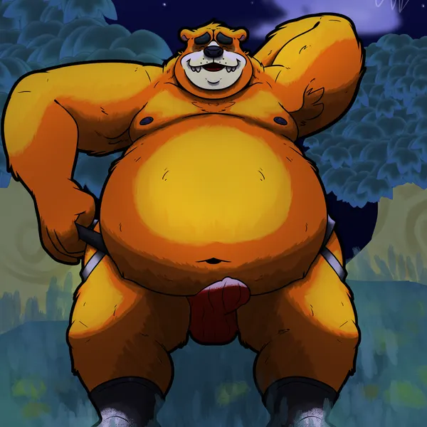 teddy (animal crossing) (animal crossing, nintendo) created by gorochuinboxers