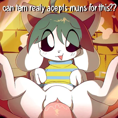 temmie (undertale) (undertale, undertale (series)) created by lodetail