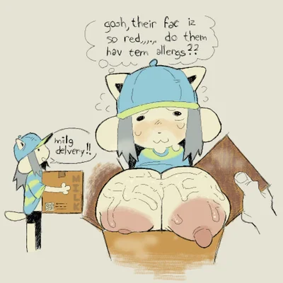 temmie (undertale) (undertale, undertale (series)) created by offmoss1