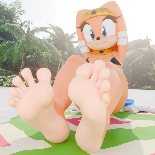 tikal the echidna (sega, sonic adventure) created by twintails3d