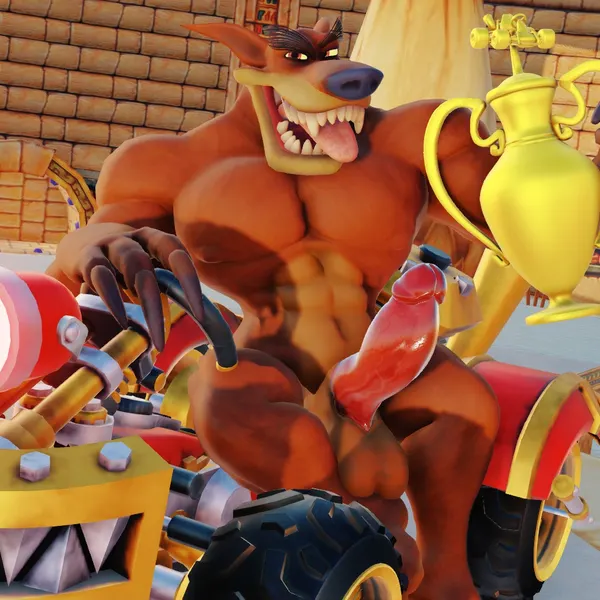 tiny tiger (activision, crash bandicoot (series)) created by tysondragon