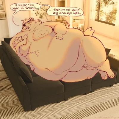 tobi (muzzledmammal) (sofa bed meme) created by cowcollar