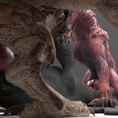 toothless (capcom, dreamworks) created by r4001