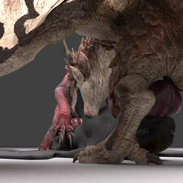 toothless (capcom, dreamworks) created by r4001