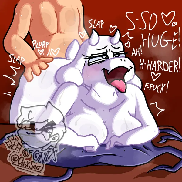 toriel (undertale, undertale (series)) created by onixsea
