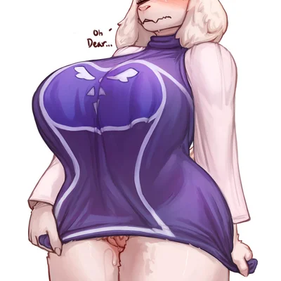 toriel (undertale, undertale (series)) created by seraziel