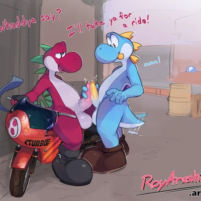 turbo (roy arashi) (mario bros, nintendo) created by roy arashi