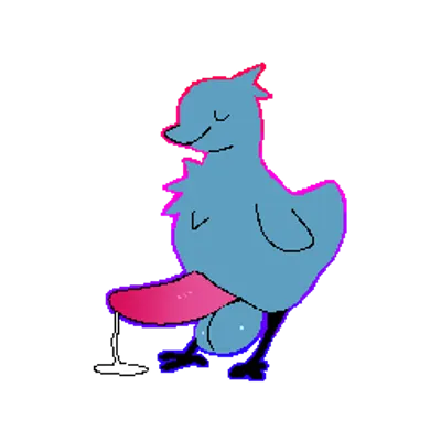 twitter bird (twitter) created by snackaftermidnight