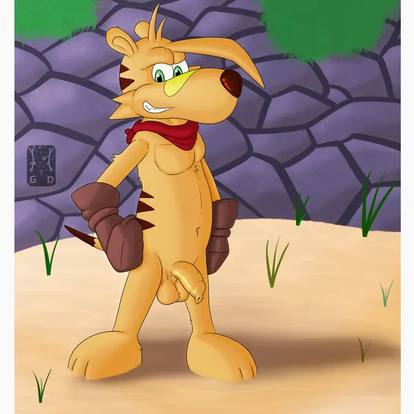 ty the tasmanian tiger (ty the tasmanian tiger (series)) created by garo (artist)