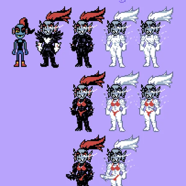 undyne, undyne the undying (undertale, undertale (series)) created by dracozhilla