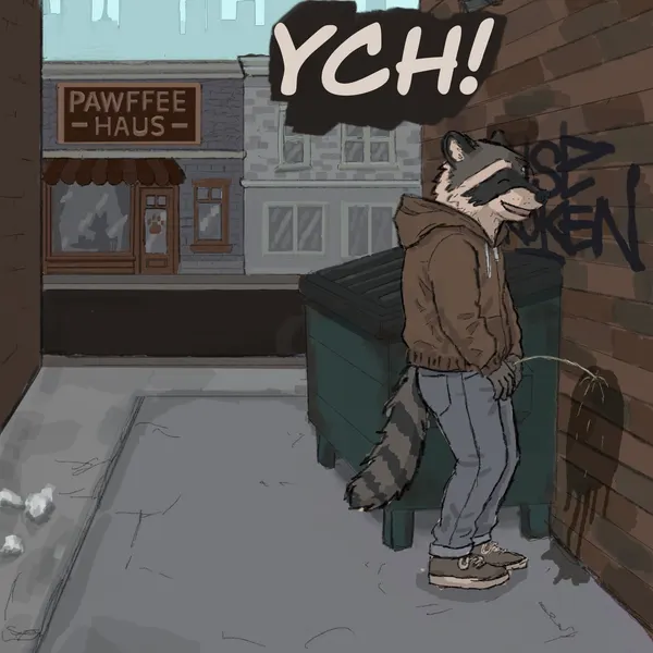 ych (character) created by wild strokes