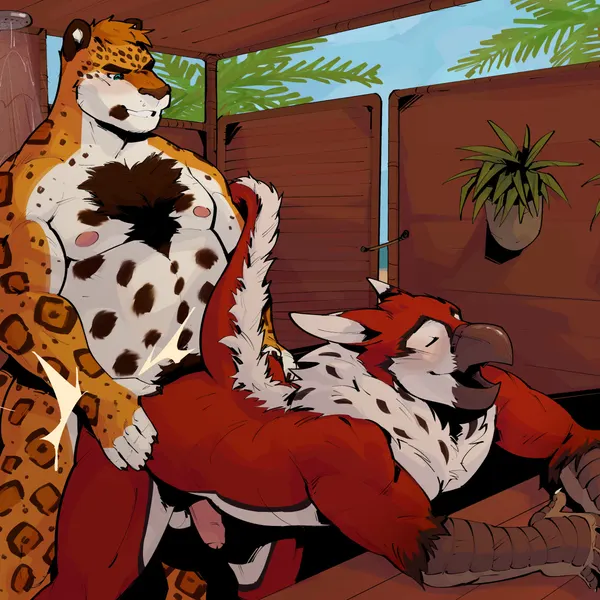 zeffin (zefaa), zeniththejaguar (mythology) created by bakedpotateos