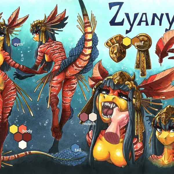 zyanya (malthaeos) created by ewgengster