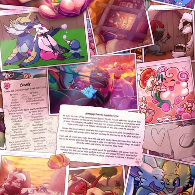 aiden laninga, aphrodite the absol, artemis dumur (nintendo, pokemon) created by benji (artist), coffeefly