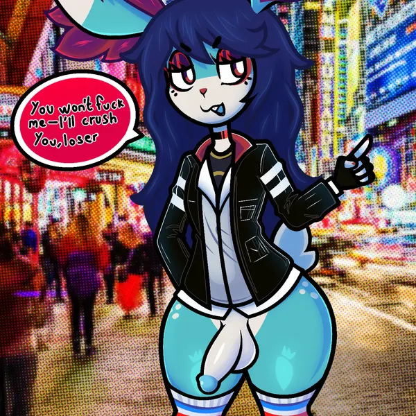 aj jackalope created by rubber2d