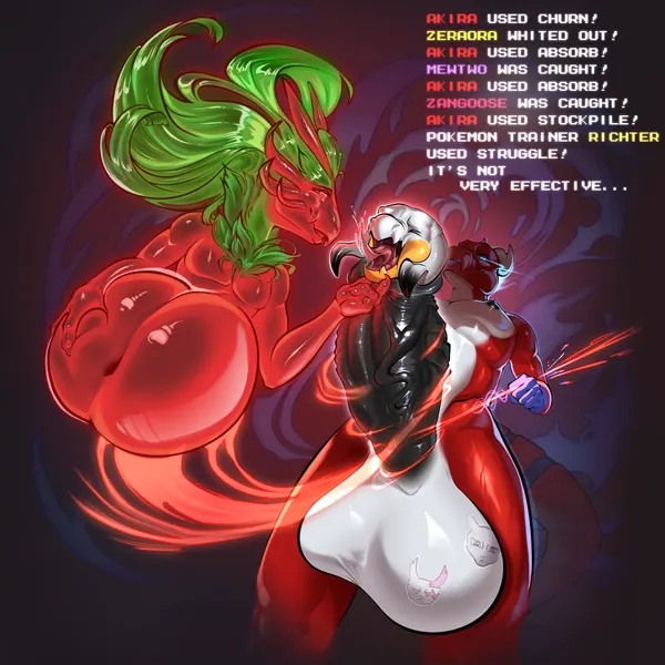 akira blaze, matthew the blaziken (mythology, nintendo) created by nereidamare