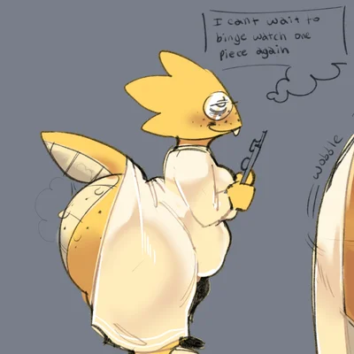 alphys (undertale (series)) created by ceramicteacup