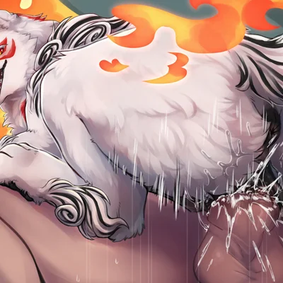 amaterasu (okami) (capcom, okami (capcom)) created by ingi
