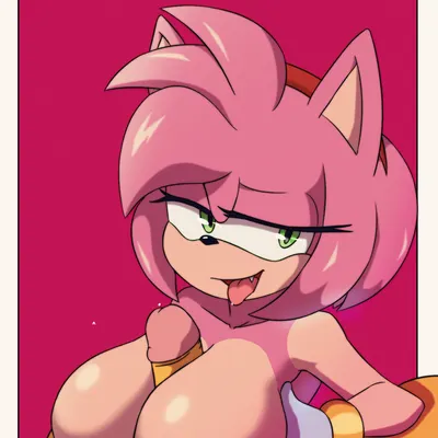 amy rose, miles prower (sega, sonic the hedgehog (series)) created by ally cream
