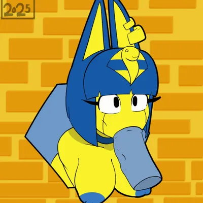 ankha (animal crossing) (animal crossing, nintendo) created by mklancer00