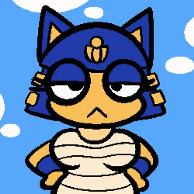 ankha (animal crossing), villager (animal crossing) (animal crossing, nintendo) created by pixelcap