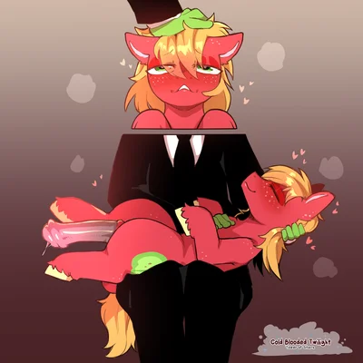 anon, big macintosh (mlp) (friendship is magic, hasbro) created by cold-blooded-twilight
