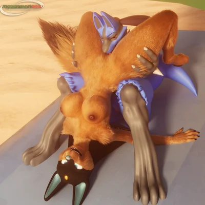 anubis (furromantic) (nintendo, palworld) created by marianokun