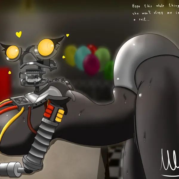 arnold (fnaf), the mimic (fnaf) (five nights at freddy's, five nights at freddy's: secret of the mimic) created by unknownlemon