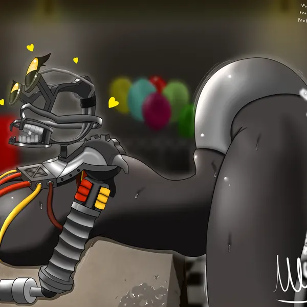 arnold (fnaf), the mimic (fnaf) (five nights at freddy's, five nights at freddy's: secret of the mimic) created by unknownlemon