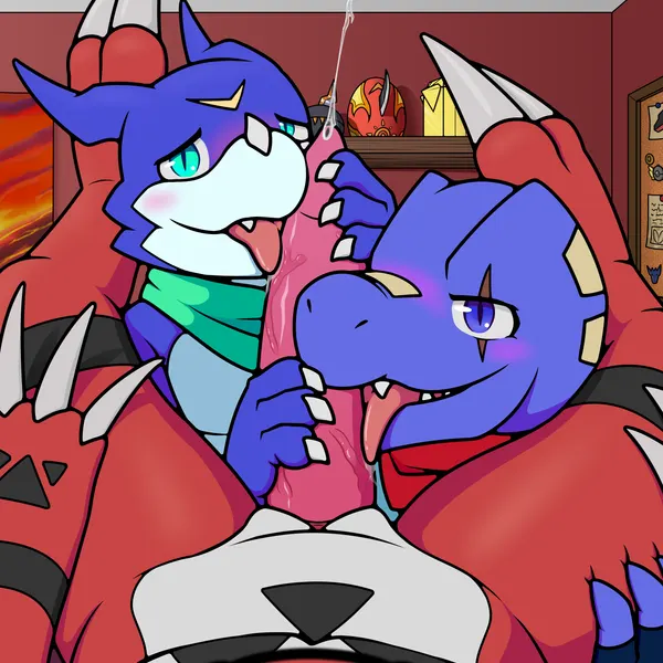 bandai namco, digimon created by ferzdracroc